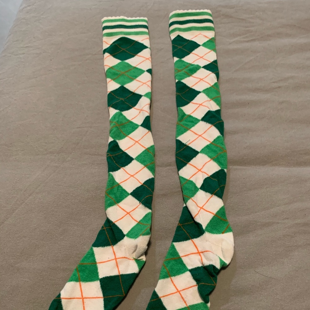 St. Patrick knee high socks